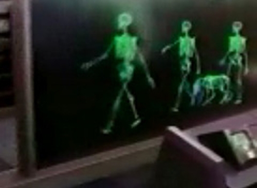 Scanner do Total Recall vê somente ossos